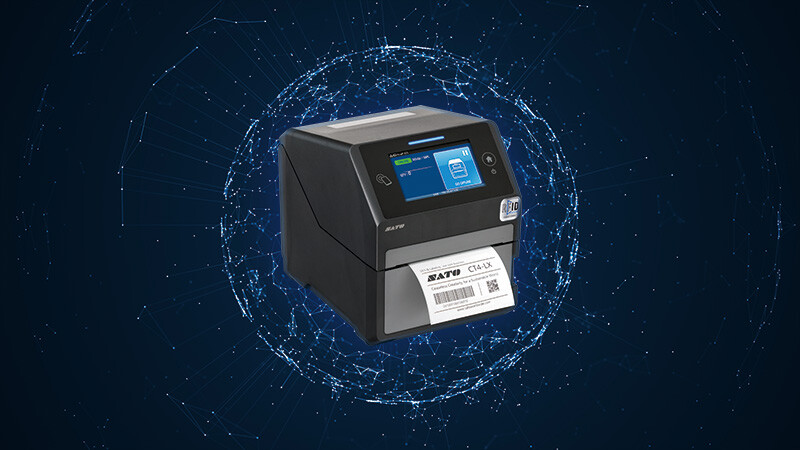 CT4-LX Fast & Flexible Smart Desktop Label Printer | SATO Oceania